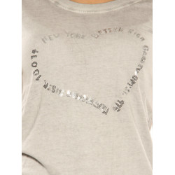 T-Shirt Better Rich grey